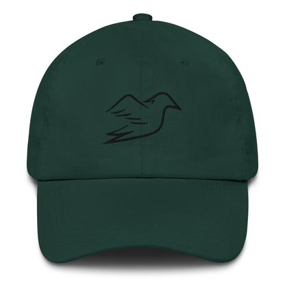 spruce cap on a white background, front view