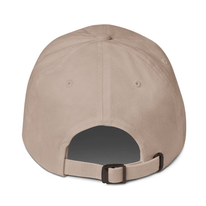 stone cap on a white background, back view