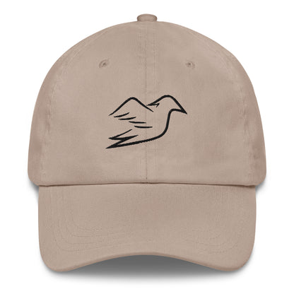 stone cap on a white background, front view