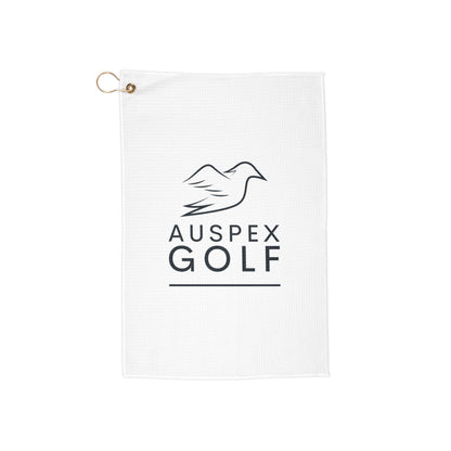 golf towel on a white background, front view